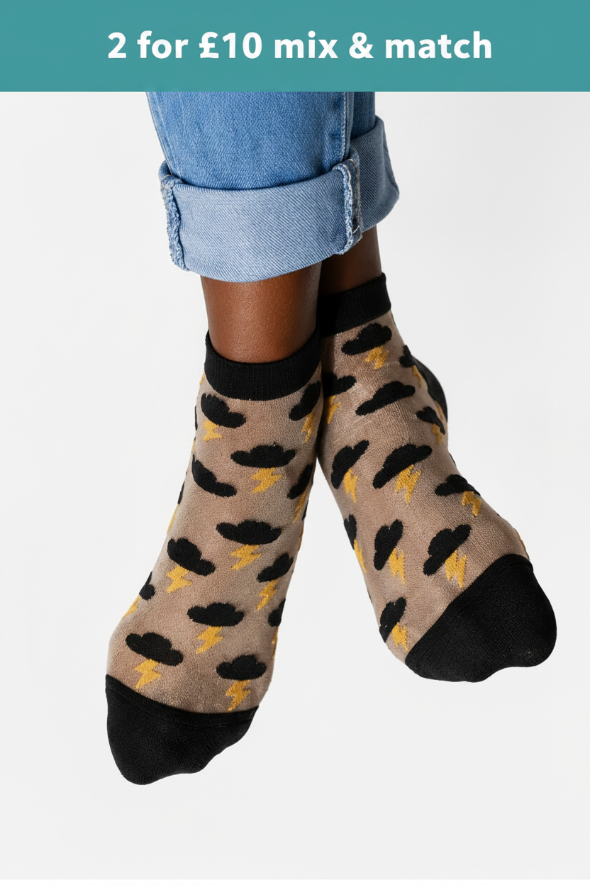 Urban Storm - Crystal Mesh Sock (£6 | 2 for £10 Mix & Match)